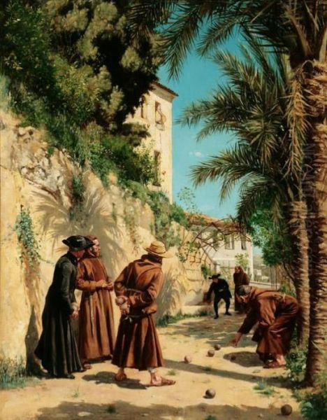 A Holy Game Of Boules - view 1
