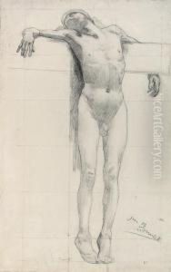 Homme Crucifie by Jean-Charles Meissonier