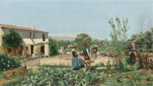 A Vegetable Garden In Provence