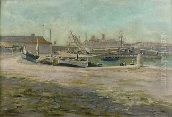 Le Port De Dieppe - view 1