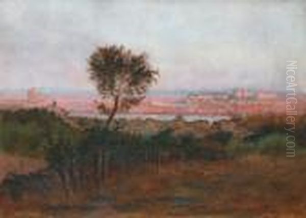 Vue D'avignon Prise De Villeneuve - view 1