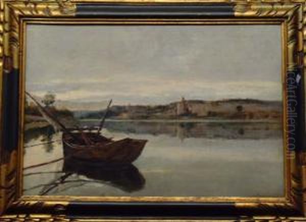 Blick Von Avignon Auf Die Rhone - view 1
