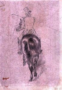 Huntsman on a Horse by Edgar Degas