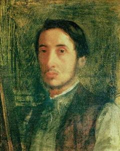 Self Portrait as a Young Man by Edgar Degas