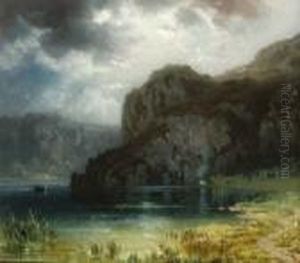Gebirgssee. Gebirgssee.