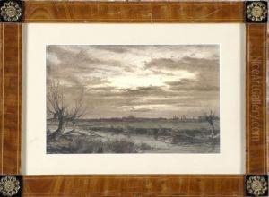 Landscape With Fallen Trees by Anton Melbye