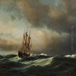 View Of Theadriatic by Anton Melbye