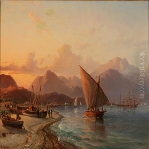 Fra Den Spanske Kyst Ved Gibraltar - view 1
