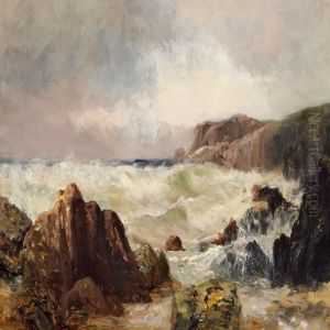 Seascape With Large Waves
