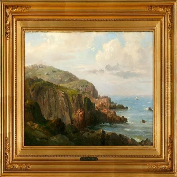 View Of Kullen Cliffs In Sweden On A Summer Day - view 1