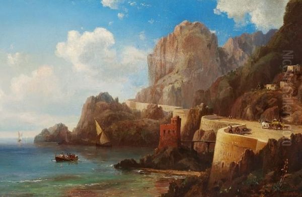 View Of A Rocky Italian Coast - view 1