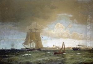 Armed Danish Vessels Leaving Harbour