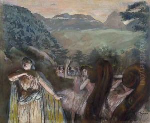 Aria after the Ballet by Edgar Degas