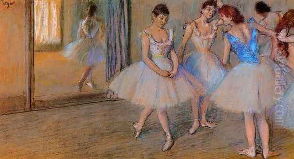 Dancers in a Studio 2 - view 1