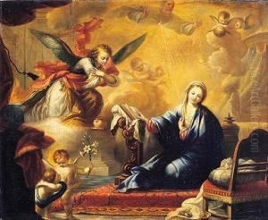 Anunciacion by Miguel Jacinto Melendez