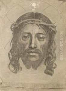La Sainte Face by Claude Mellan