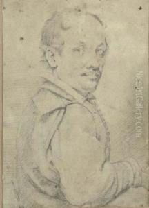 Portrait Of A Man, Half-length, In A Buttoned Tunic Portrait Of A Man, Half-length, In A Buttoned Tunic