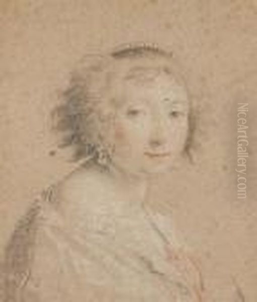 Portrait De Femme A Mi-corps - view 1