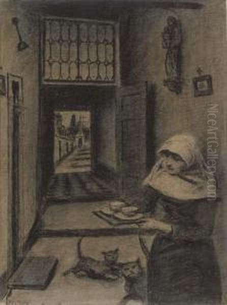 Feeding The Cats - view 1