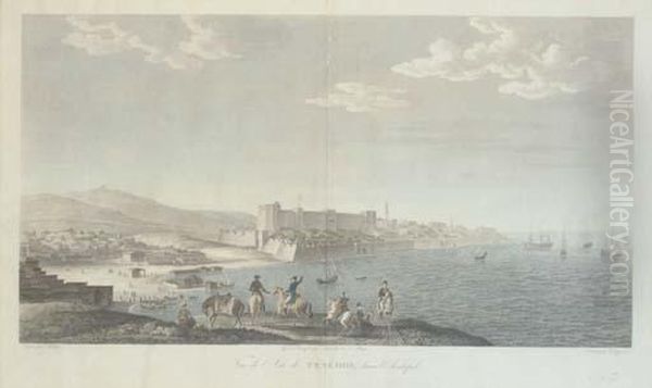 Vue De La Isle De Tanados, Dans L'archipel, By Schroeder Et Le Rouge - view 1