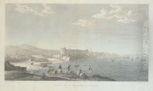 Vue De La Isle De Tanados, Dans L'archipel, By Schroeder Et Le Rouge by Antoine-Ignace Melling