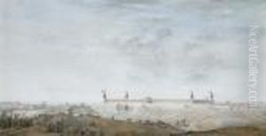 Nouvelle Caserne Imperiale A Ramis-tchiflik, Constantinople by Antoine-Ignace Melling