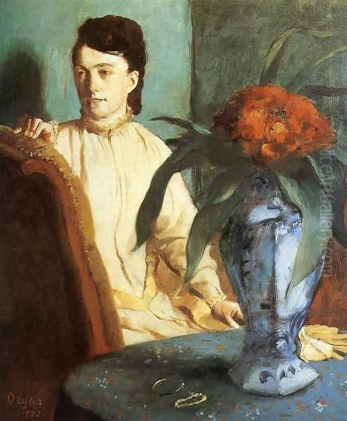 Portrait of Mlle. E. Musson - view 1