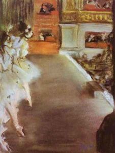 Dancers in the Old Opera House by Edgar Degas