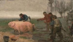 Le Sacrifice (l'abatage Du Cachon) (ca. 1905-1910) Le Sacrifice (l'abatage Du Cachon) (ca. 1905-1910)