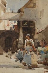 The Old Enemies by Arthur Melville