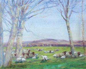 Sheep Resting by Arthur Melville