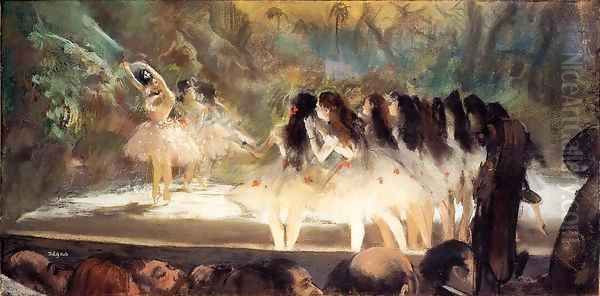 Ballet at the Paris Opers 1877 - view 1