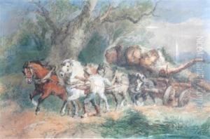 The Timber Wagon by Harden Sidney Melville