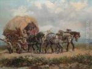 The Hay Cart by Harden Sidney Melville