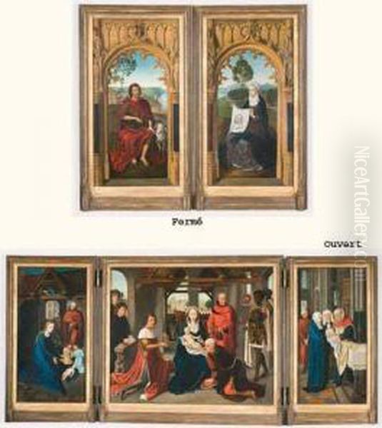 Triptyque De L'adoration Des Mages - view 1