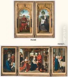 Triptyque De L'adoration Des Mages