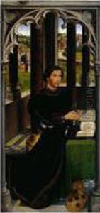 Portrait Of A Male Donor, Said To Be Francisco De Rojas by (manner of) Memling, Hans