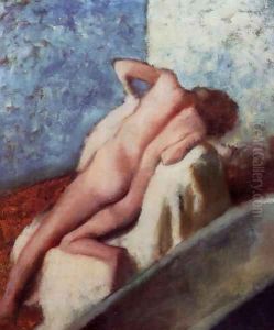 After the Bath 2 1896 by Edgar Degas