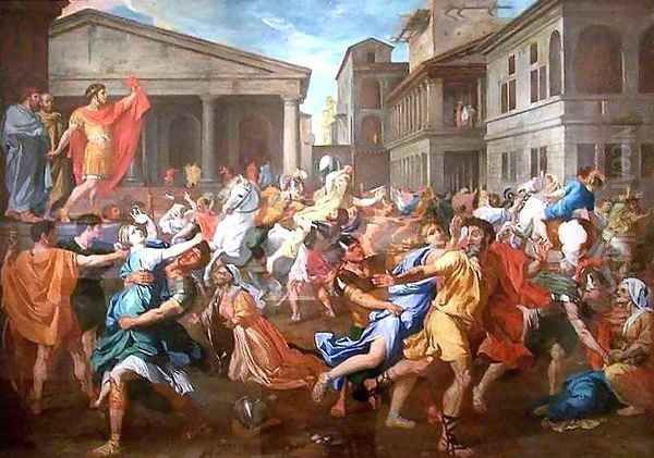The Rape of the Sabines - view 1