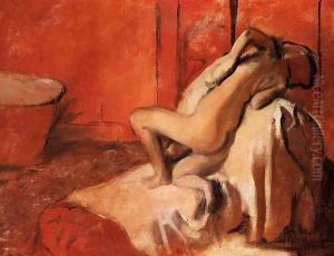 After the Bath 1896 by Edgar Degas