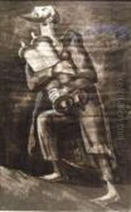 Hommage Aux Combattants Martyrs Du Ghetto De Varsovie by Maurice Mendjisky