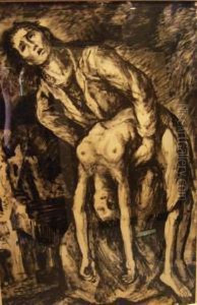 Hommage Aux Combattants Martyrs
Du Ghetto De Varsovie Dessin D'une Suite De 23 Dessins Originaux - view 1