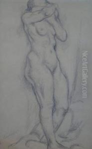 Femme Nue. by Maurice Mendjisky