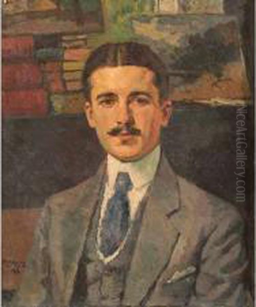 :autoportrait Dans La Bibliotheque - view 1