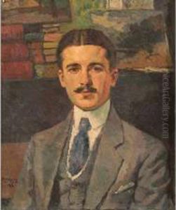 :autoportrait Dans La Bibliotheque