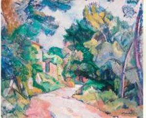 Paysage Du Midi by Maurice Mendjisky