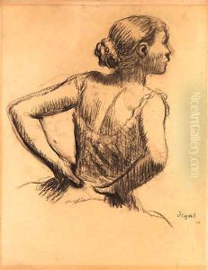 Buste de danseuse by Edgar Degas