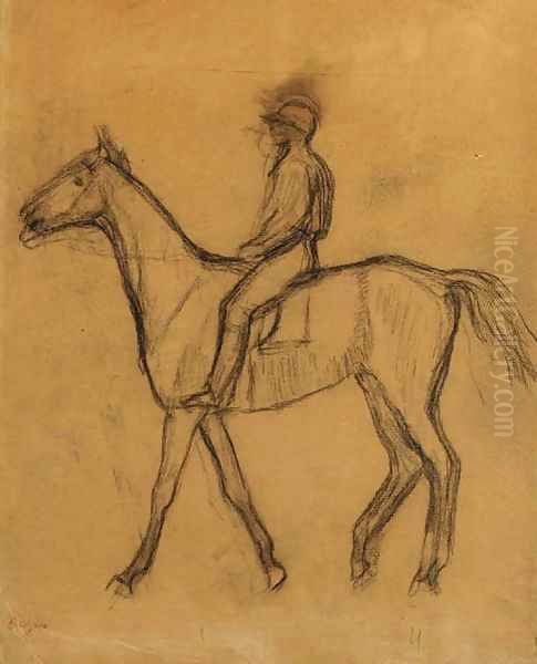 Jockey a cheval - view 1