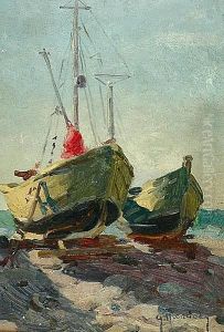 Kutry Rybackie Na Brzegu by Grzegorz Steffanow Mendoly