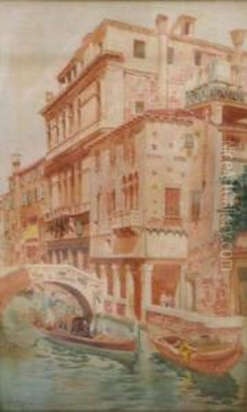 Venice Canal Scene - view 1